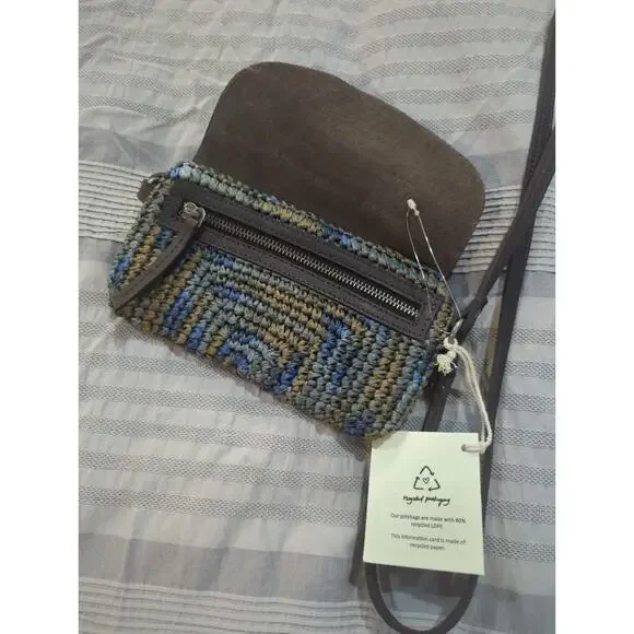 We The Free Rider Raffia Crossbody Bag NWT - Picture 7 of 7